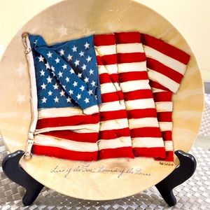American Independence Comerative Plate